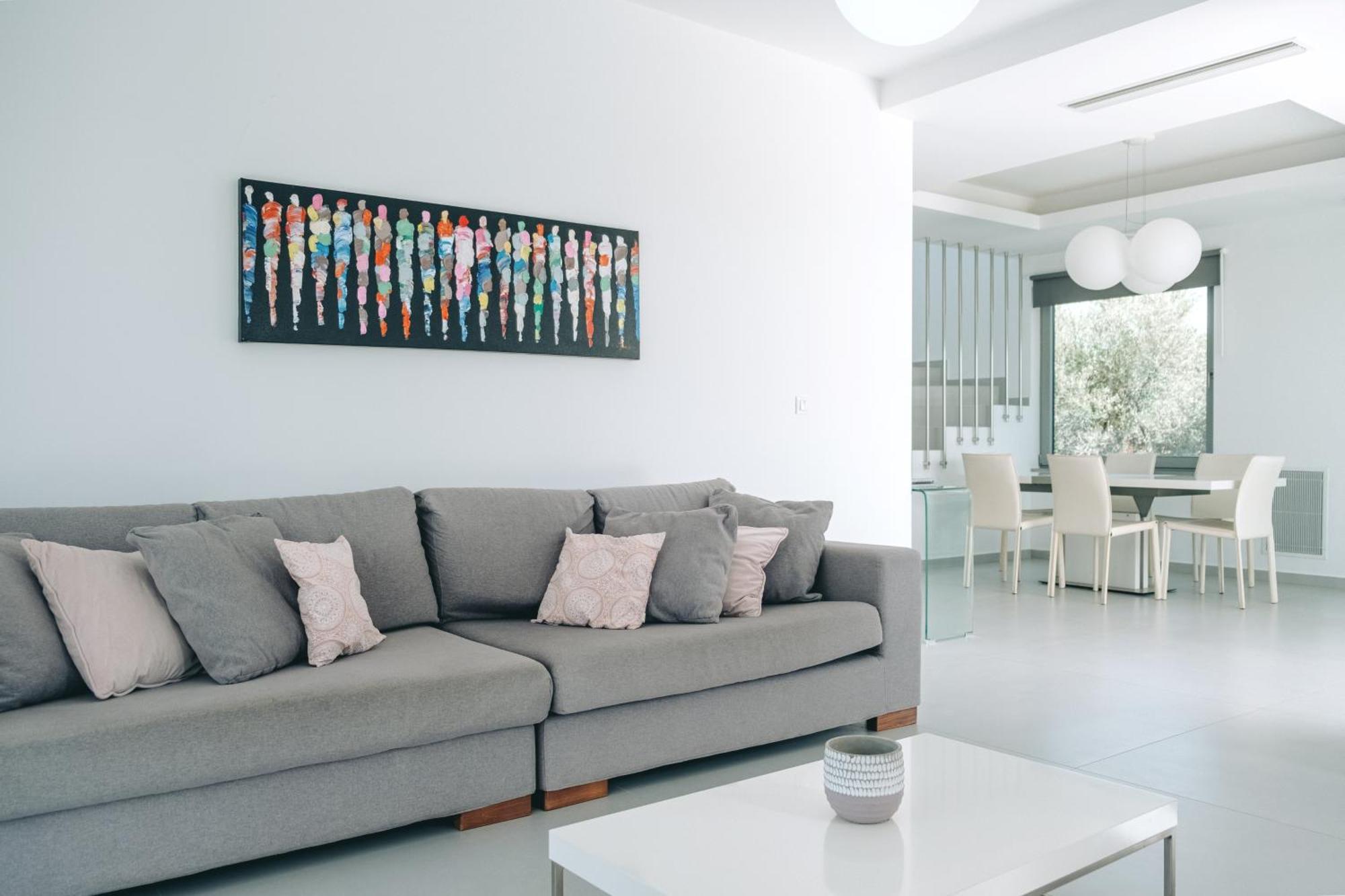Helios A Modern Large Villa With Private Pool Set In A Quiet Location Stavrós Exteriér fotografie