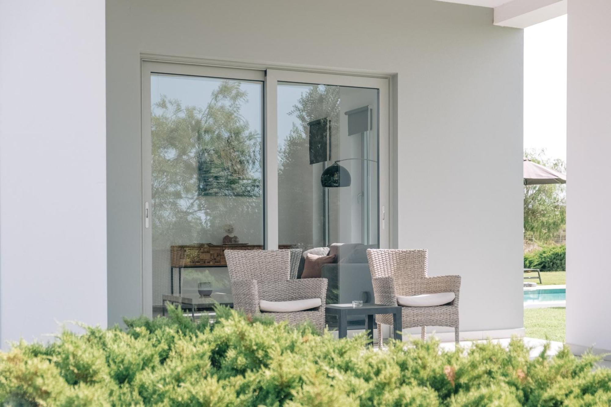 Helios A Modern Large Villa With Private Pool Set In A Quiet Location Stavrós Exteriér fotografie